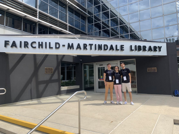 Juan, Ariel y Daniel. De izquierda a derecha. 